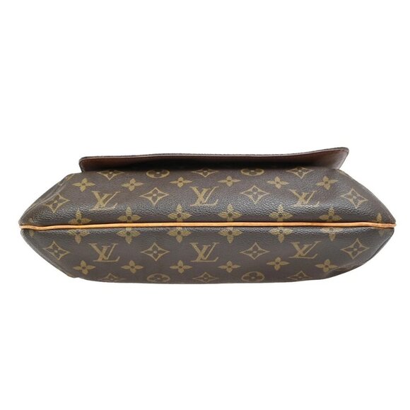 LOUIS VUITTON Musette Shoulder Bag Monogram Leather Brown France M51256 - Picture 6 of 16